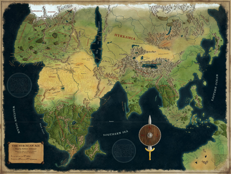 Illustration for article titled Beautiful Maps Of Fake Places